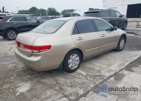 2004 Honda Accord Lx z USA, uszkodzony, nr VIN 1HGCM56354A100919